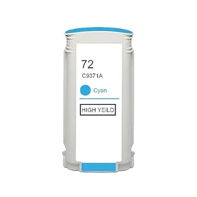 HP 72 130ml Cyan Ink Cartridge HP 72 (C9371A) Original Inkjet Ink Cartridge - Single Pack - Cyan - 1 Each - 130 mL