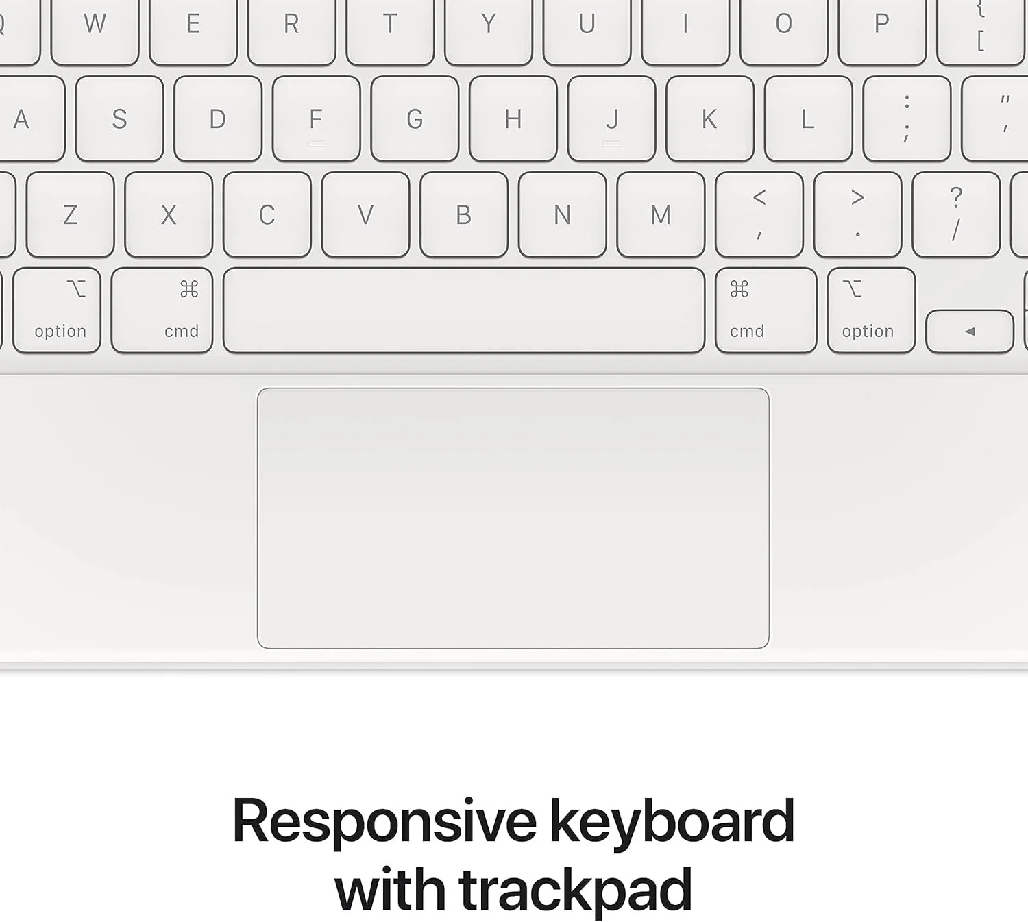 Apple MWR03ZA/A Magic Keyboard for iPad Pro 11‑inch (M4/M5) - US English - White view 3