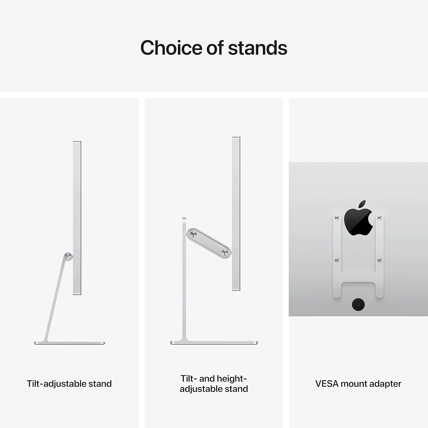 Apple MMYW3ZP/A Apple Studio Display - Nano-Texture Glass - Tilt-Adjustable Stand view 4