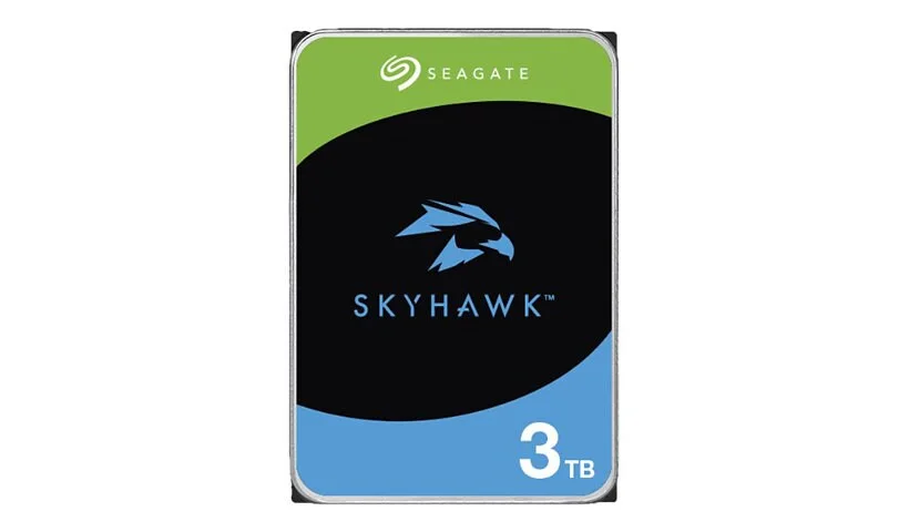 Seagate SKYHAWK 2TB SURVEILLANCE 3.5IN 5.4GB/S S Seagate SkyHawk ST2000VX017 2 TB Hard Drive - 3.5" Internal - SATA (SATA/600) - Conventional Magnetic Recording (CMR) Method - Video Surveillance System Device Supported - 5400rpm