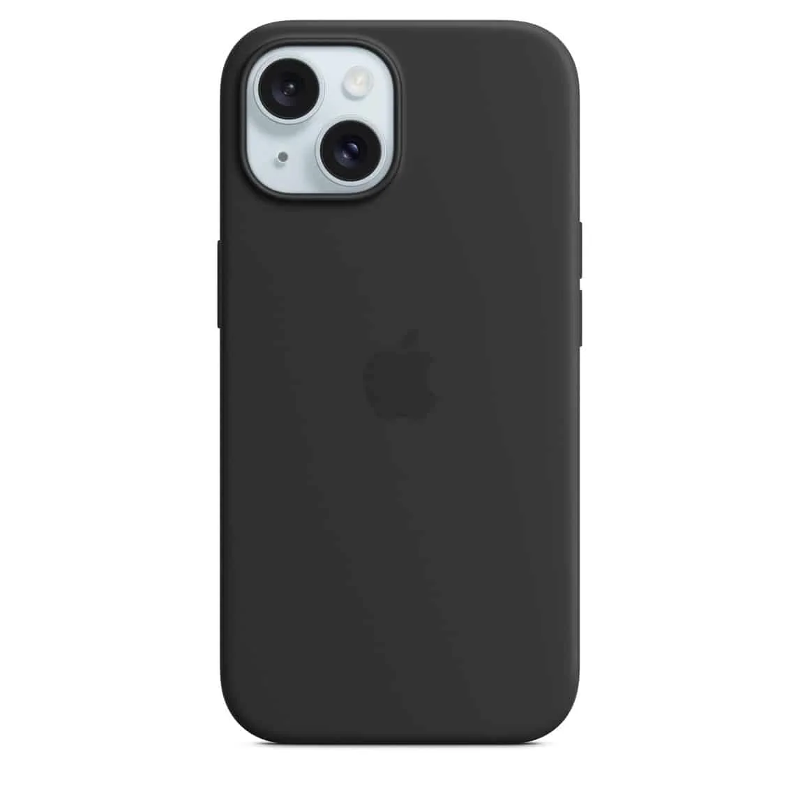 Apple MXPD3FE/A iPhone 15 Silicone Case with MagSafe - Black