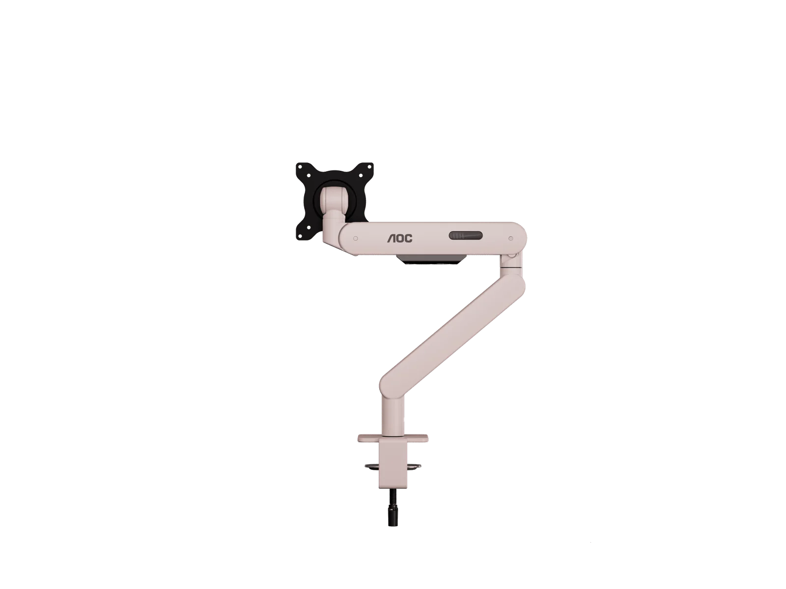 AOC AM400P C-Clamp and Grommet Desk-Mount Single Monitor Arm - for monitors 17"-34"