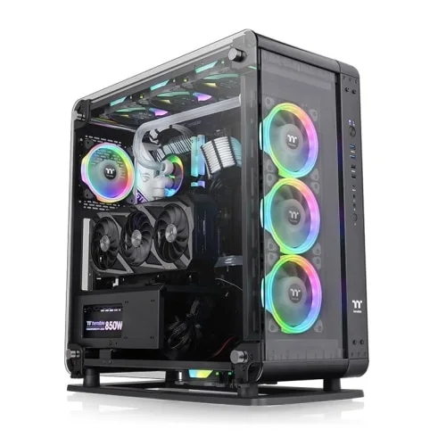 THERMALTAKE CA-1V2-00M1WN-00 CORE P6 ATX CASE WITH TG - BLACK