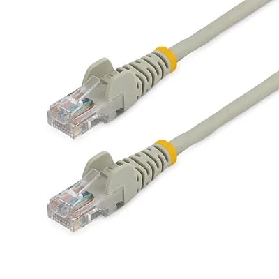 Startech.Com 45PAT50CMGR 0.5M GRAY SNAGLESS CAT5E PATCH CABLE
