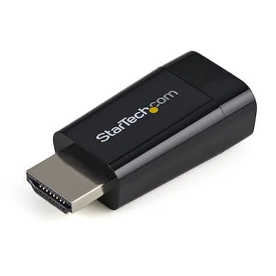 Startech.Com HD2VGAMICRO COMPACT HDMI TO VGA ADAPTER CONVERTER