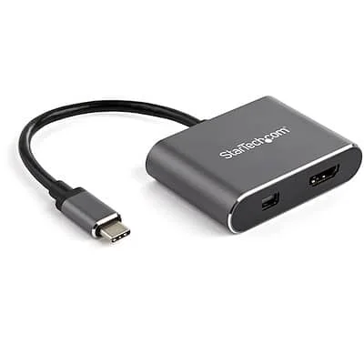 Startech.Com CDP2HDMDP USB-C to HDMI or mDP 2-in-1 Adapter