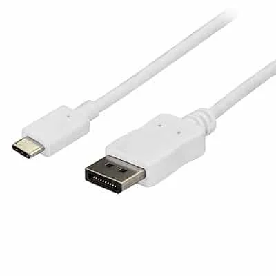Startech.Com CDP2DPMM6W 6FT USB C TO DISPLAYPORT CABLE - 4K 60HZ