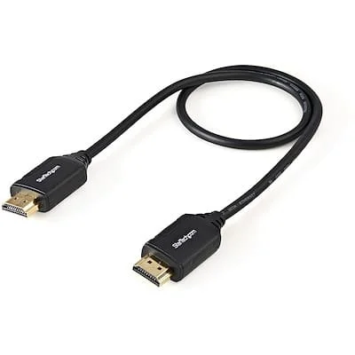 Startech.Com HDMM50CMP 0.5M 4K HDMI CABLE - CERTIFIED - 4K 60HZ