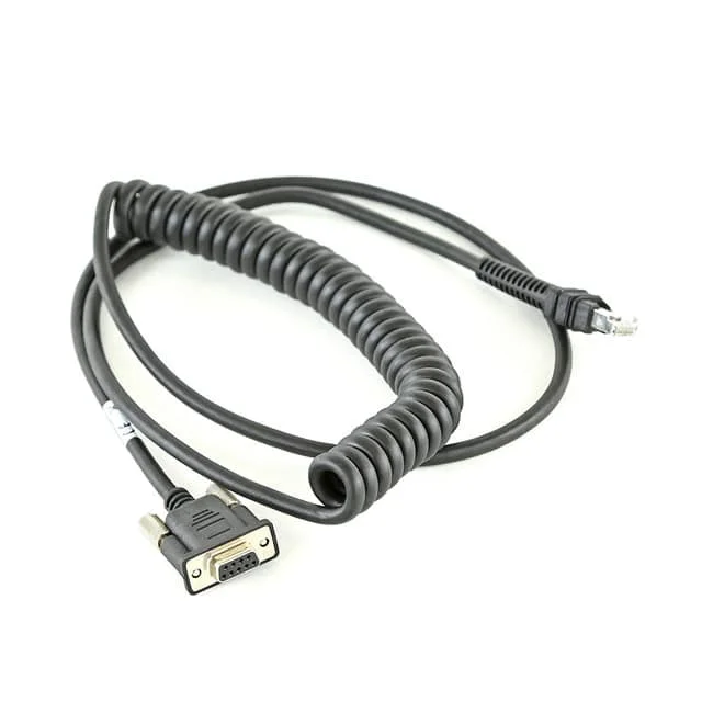 Zebra CBA-R71-C09ZAR CABLE - RS232: DB9 FEMALE CONNECTOR 9FT
