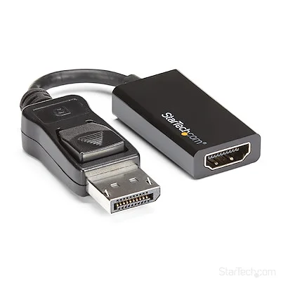 Startech.Com USB C to HDMI Adapter Converter Dongle StarTech.com A/V Adapter - 1 - 1 x 24-pin Type C USB Male - 1 x 19-pin HDMI HDMI 2.0b Digital Audio/Video Female - 4096 x 2160 Supported - Space Gray
