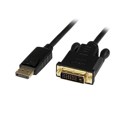 Startech.Com DP2DVIMM6BS 6 FT DISPLAYPORT TO DVI CONVERTER CABLE