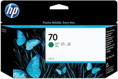 HP 70 130ml Green Ink Cartridge HP 70 Original Inkjet Ink Cartridge - Green - 1 Each