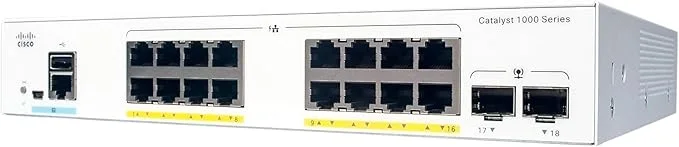 Cisco C1000-16T-E-2G-L Catalyst 1000 16port GE Ext PS 2x1G SF