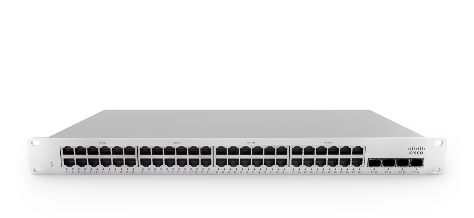 Cisco Meraki MS210-48 1G L2 Cld-Mngd 48x GigE Switch (MS210-48-HW)