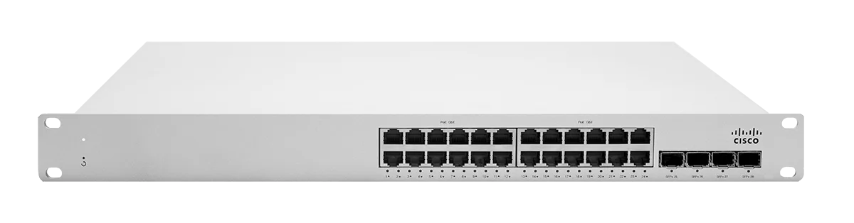 Cisco Meraki MS225-24 L2 Stck Cld-Mngd 24x GigE Switch (MS225-24-HW)