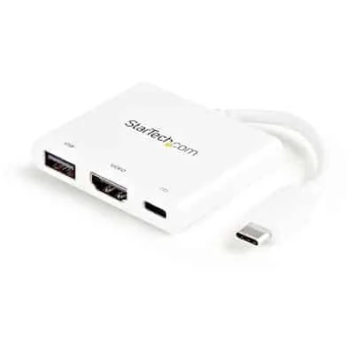 Startech.Com USB-C 4K HDMI MULTIFUNCTION ADAPTER - PD StarTech.com USB 3.1 A/V Adapter for Monitor, Notebook, Projector - HDMI