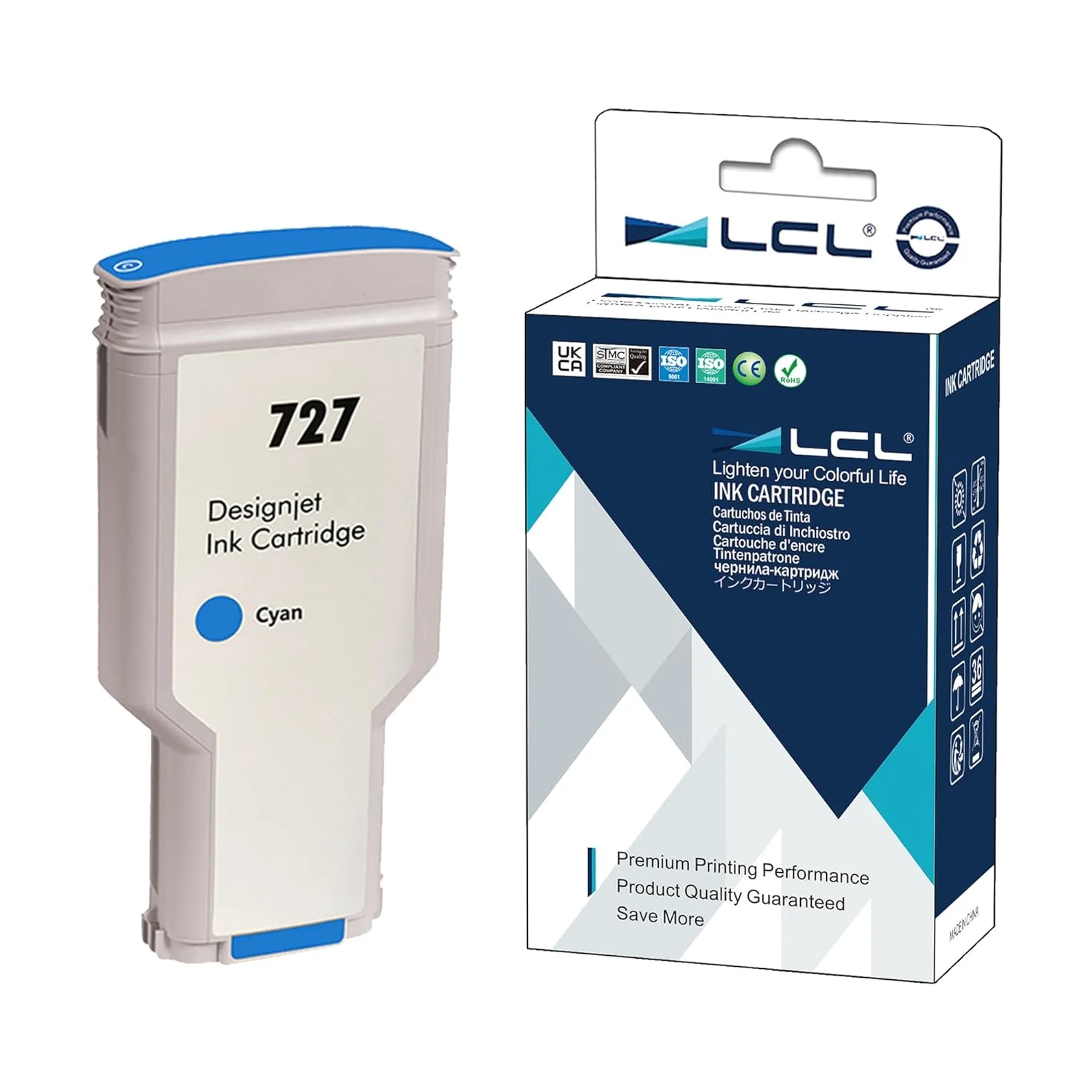 Hp INK CARTRIDGE No 727 Cyan 300ml HP 727 Original Inkjet Ink Cartridge - Cyan Pack