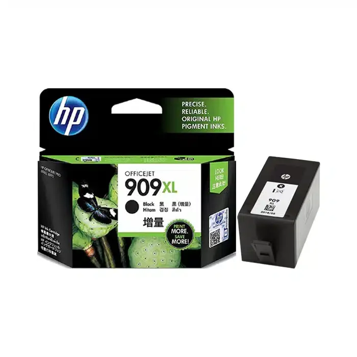 Hp 909XL BLACK ORIGINAL INK HP 909XL Original High Yield Inkjet Ink Cartridge - Black Pack - 1500 Pages