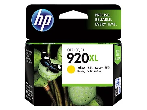 Hp 920XL YELLOW INK CART CD974AA HP 920XL Original Inkjet Ink Cartridge - Yellow Pack - 700 Pages