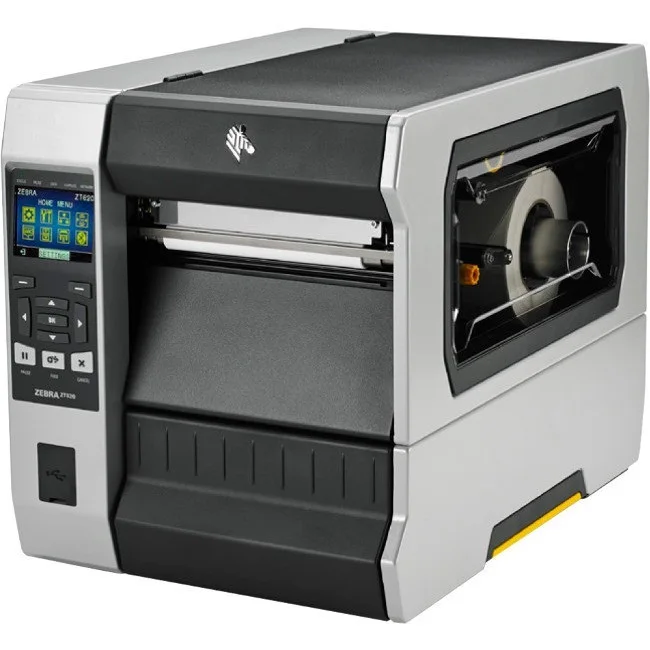 Zebra TT PRINTER ZT620; 6 300 DPI UK/AU/JP/ Zebra ZT620 Industrial Thermal Transfer Printer - Monochrome - Label Print - USB - Serial - Bluetooth - 2540 mm Print Length x 168 mm (6.61") Print Width - 305 mm/s Mono - 300 dpi - 178 mm Label Width