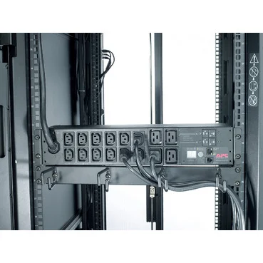 Apc RACK PDU. METERED. 2U. 32A. 230V. (12) C RACK PDU, METERED, 2U, 32A, 230V, (12) C13 & (4) C19 view 2