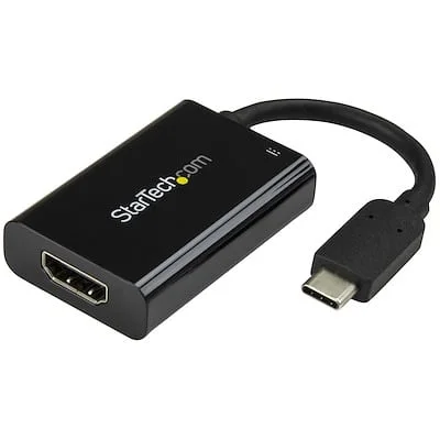 Startech.Com CDP2HDUCP USB-C TO HDMI ADAPTER W/ POWER DELIVERY