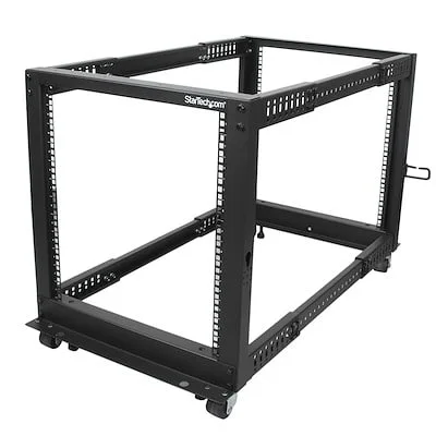 Startech.Com 4POSTRACK12U 12U ADJUSTABLE DEPTH 4 POST SERVER RACK