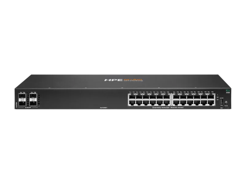 Hewlett Packard Enterprise JL678A Aruba 6100 24G 4SFP+ Swch / Aruba 6100 2