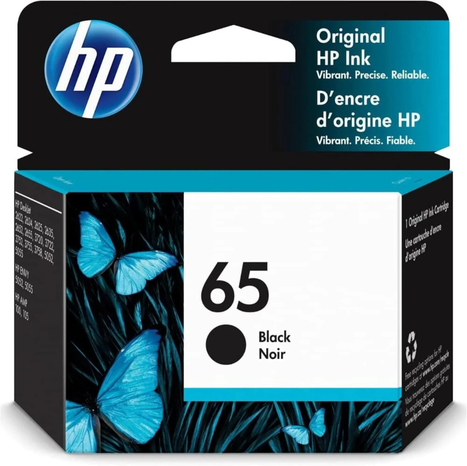 Hp N9K02AA 65 BLACK INK CARTRIDGE