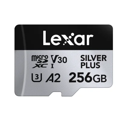 256GB Micro - Lexar® Professional SILVER PLUS microSDXC™ UHS-I (205MB/s) view 2