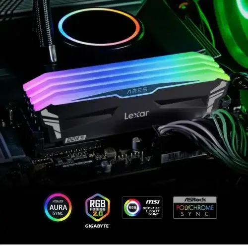 Lexar Ares RGB Black DDR4 3600 CL18 2*16GB