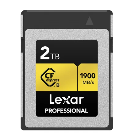 LEXAR 2TB - Lexar® Professional CFexpress™ Type B Card GOLD Series