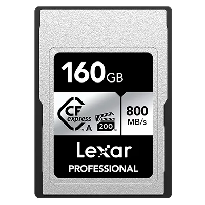LEXAR 160GB - Lexar® Professional CFexpress™ Type A Card SILVER Series