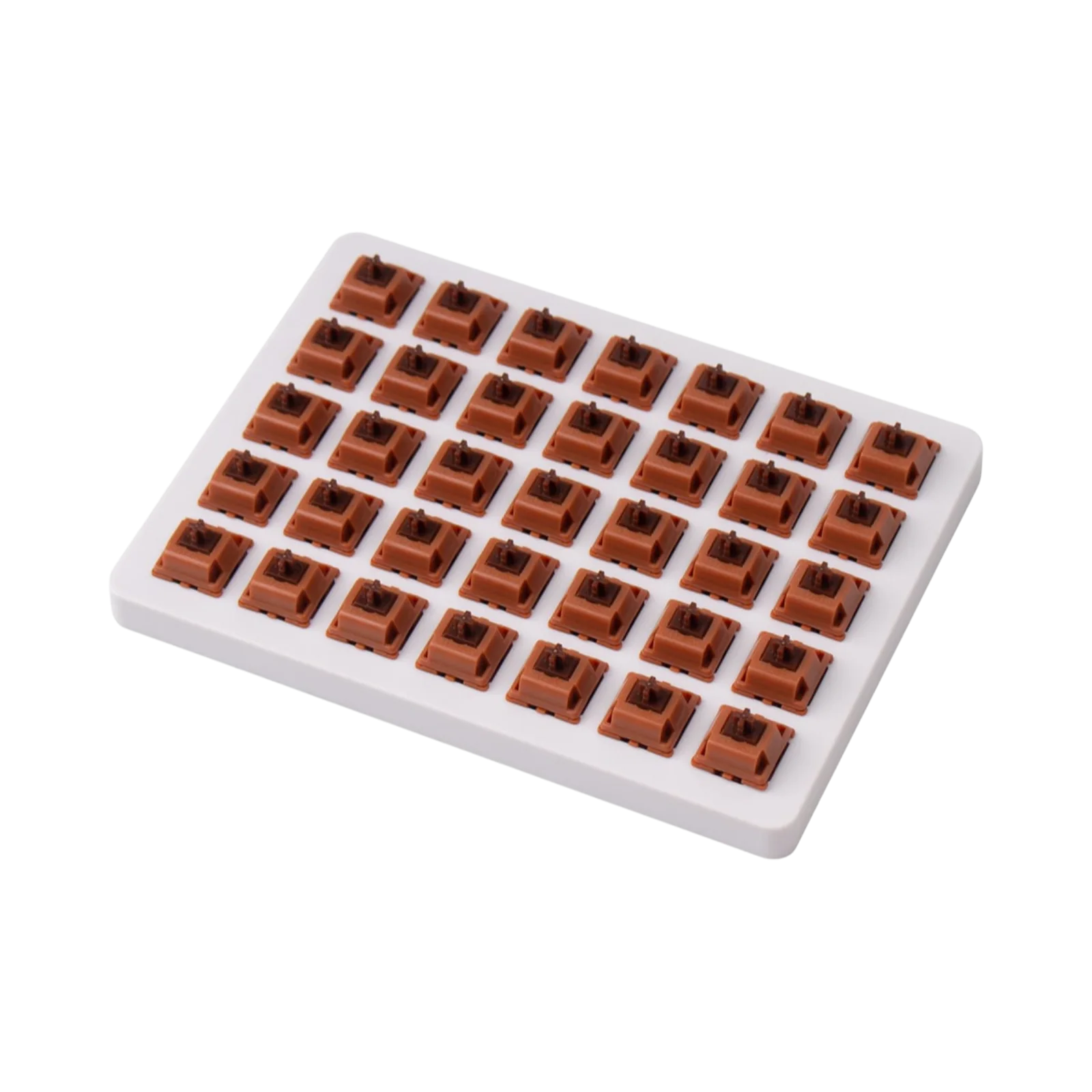 KEYCHRON SWITCH - Gateron Cap Gold Brown (35 pcs) view 2