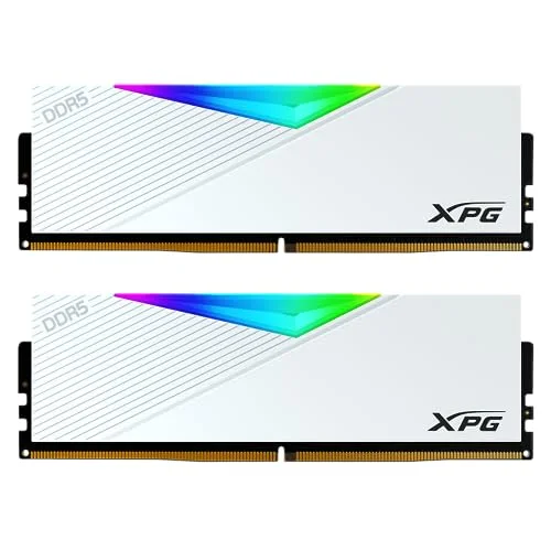 ADATA XPG Lancer RGB DDR5 6400 CL32 2x32GB XMP/EXPO - White-ADATA-AX5U6400C3232G-DCLARWH