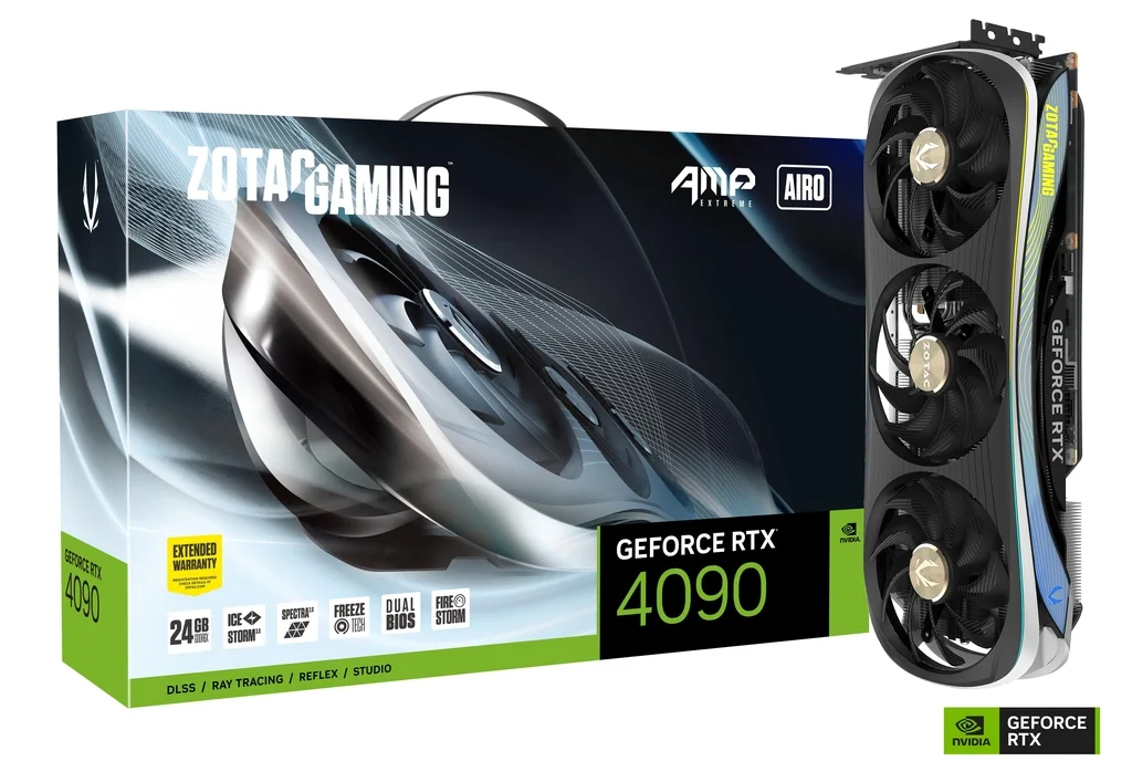 ZOTAC GAMING RTX 4090 AMP EXTREME AIRO 24GB ZT-D40900B-10P