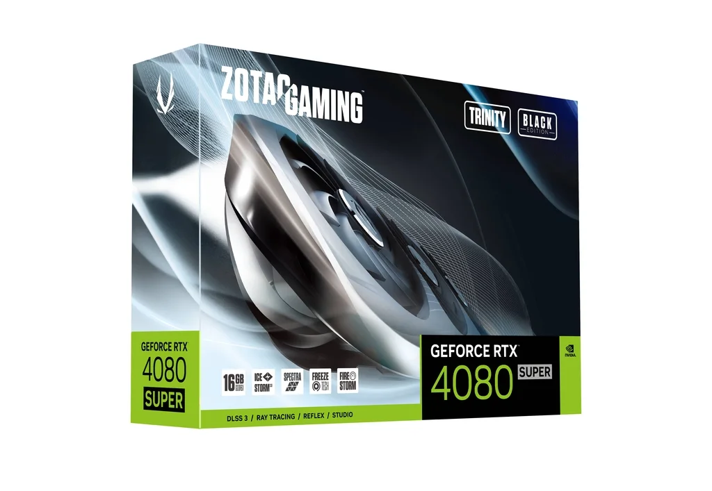 ZOTAC GAMING RTX 4080 SUPER TRINITY BLACK 16GB ZT-D40820D-10P