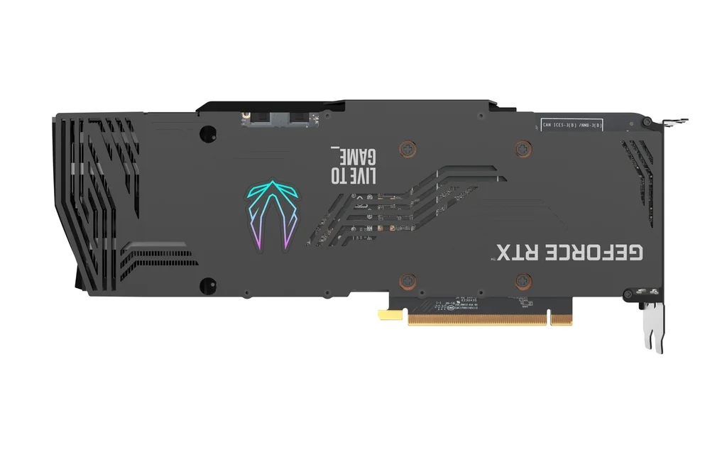 ZOTAC GEFORCE RTX 3070 Ti 8GB GDDR6X ZT-A30710Q-10P view 3