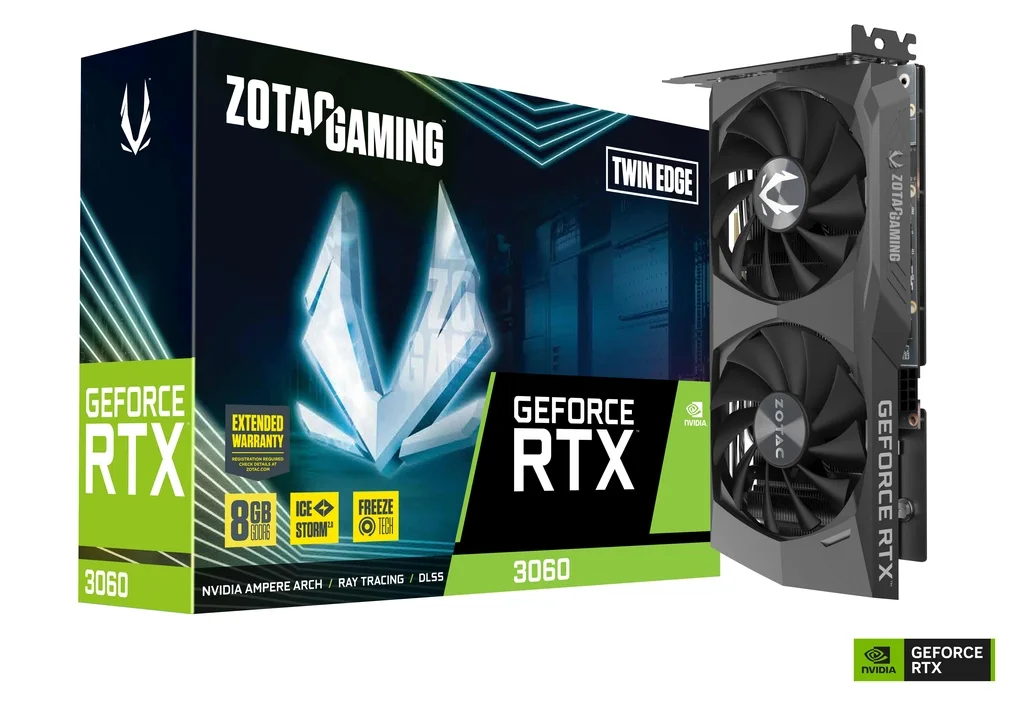 ZOTAC GAMING RTX 3060 TWIN EDGE 8GB