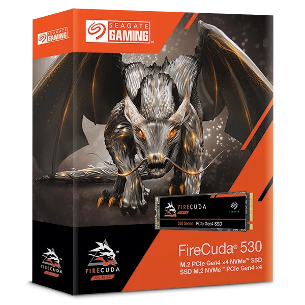 Seagate FireCuda 530 SSD 2TB PCIe Gen4 x4 (NVMe) M.2 2280 Double-Sided