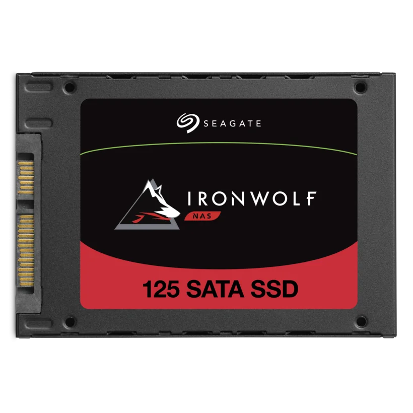 Seagate IRONWOLF 125 SSD 1TB RETAIL 2.5IN SATA 1TB SATA 6GB/s 2.5-in view 2