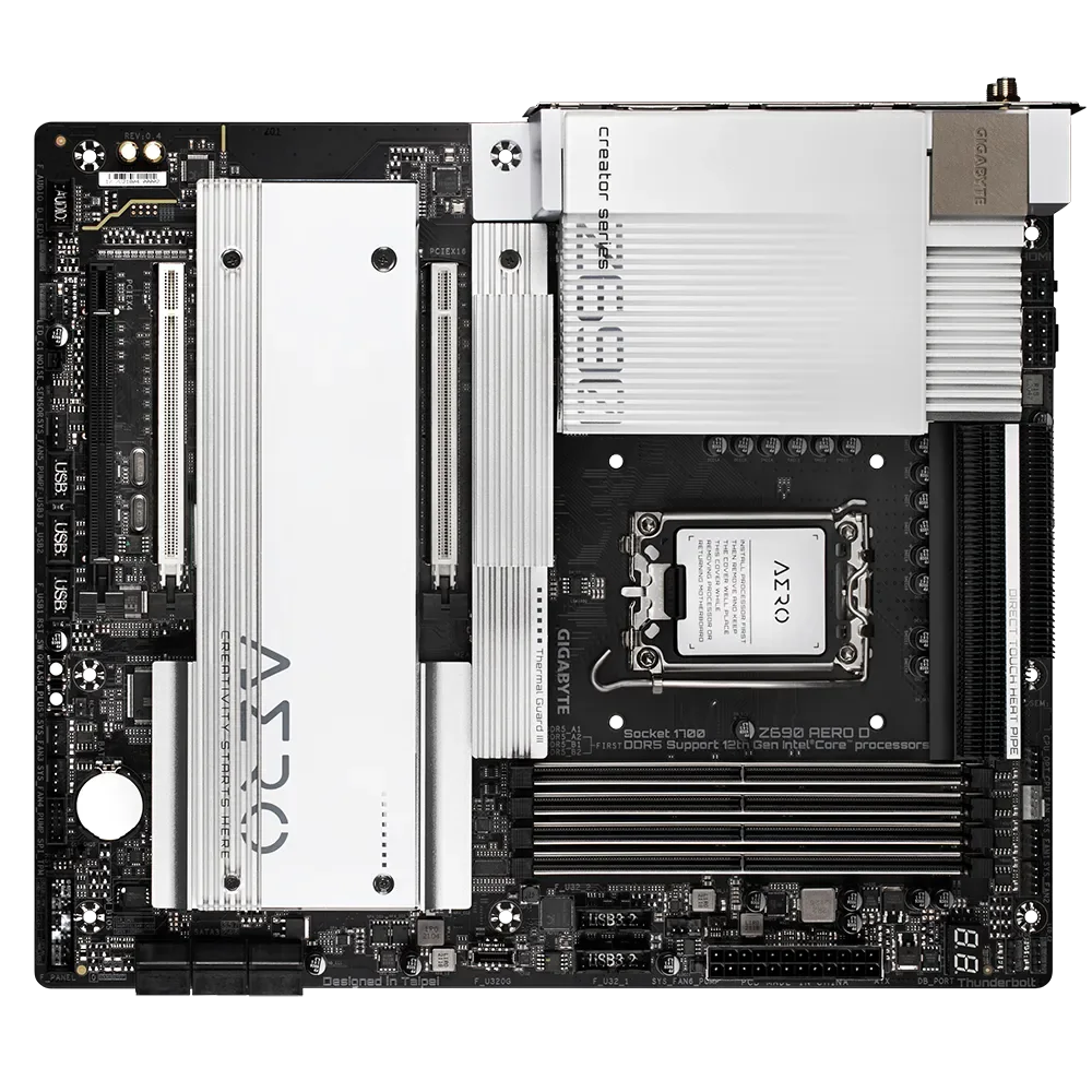 Gigabyte Z690 AERO D V 1.0 view 2