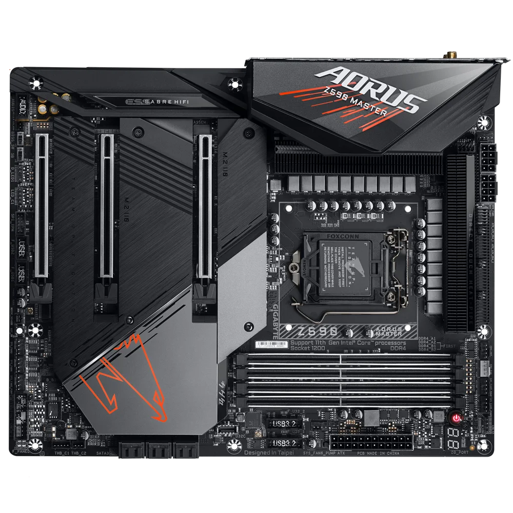 Gigabyte Z590-Aorus-Master Z590-AORUS-MASTER view 2