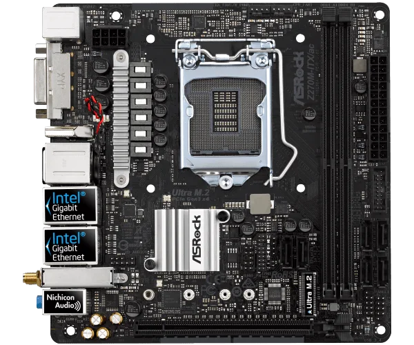 ASRock Z270M-ITX/ac Mini ITX LGA1151 Motherboard