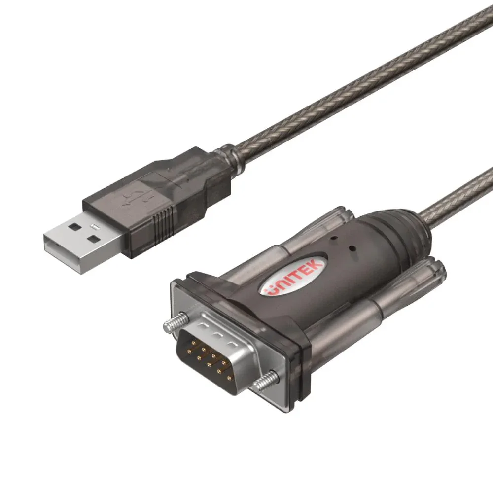 Unitek Y-105 USB to Serial RS232 Cable 1.5m 5ft
