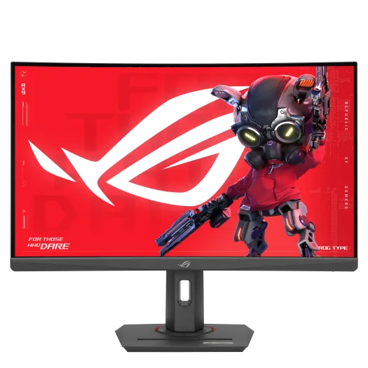 ASUS Monitor ROG Strix XG27WCS Curved Gaming Monitor / 2K QHD / Fast VA Panel / 180Hz* / sRGB 125% H
