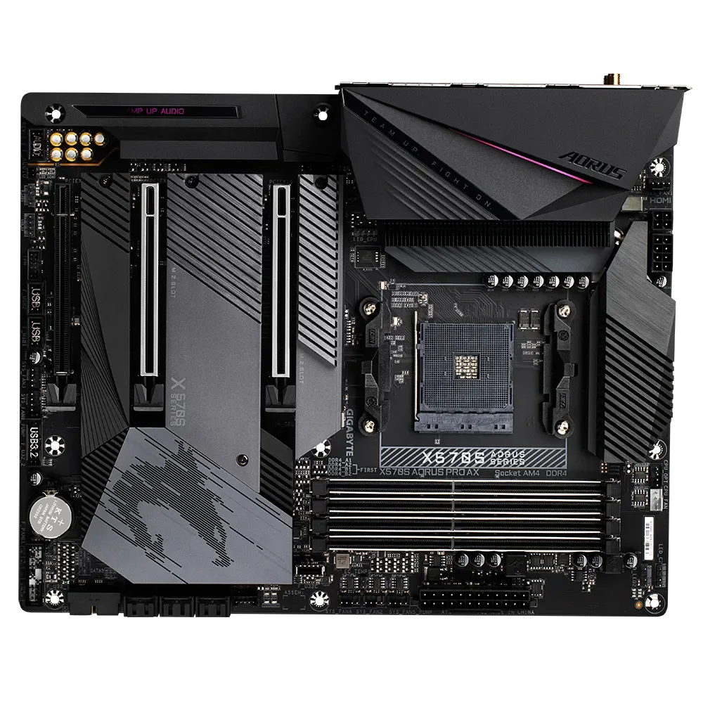 Gigabyte X570S AORUS PRO AX view 2