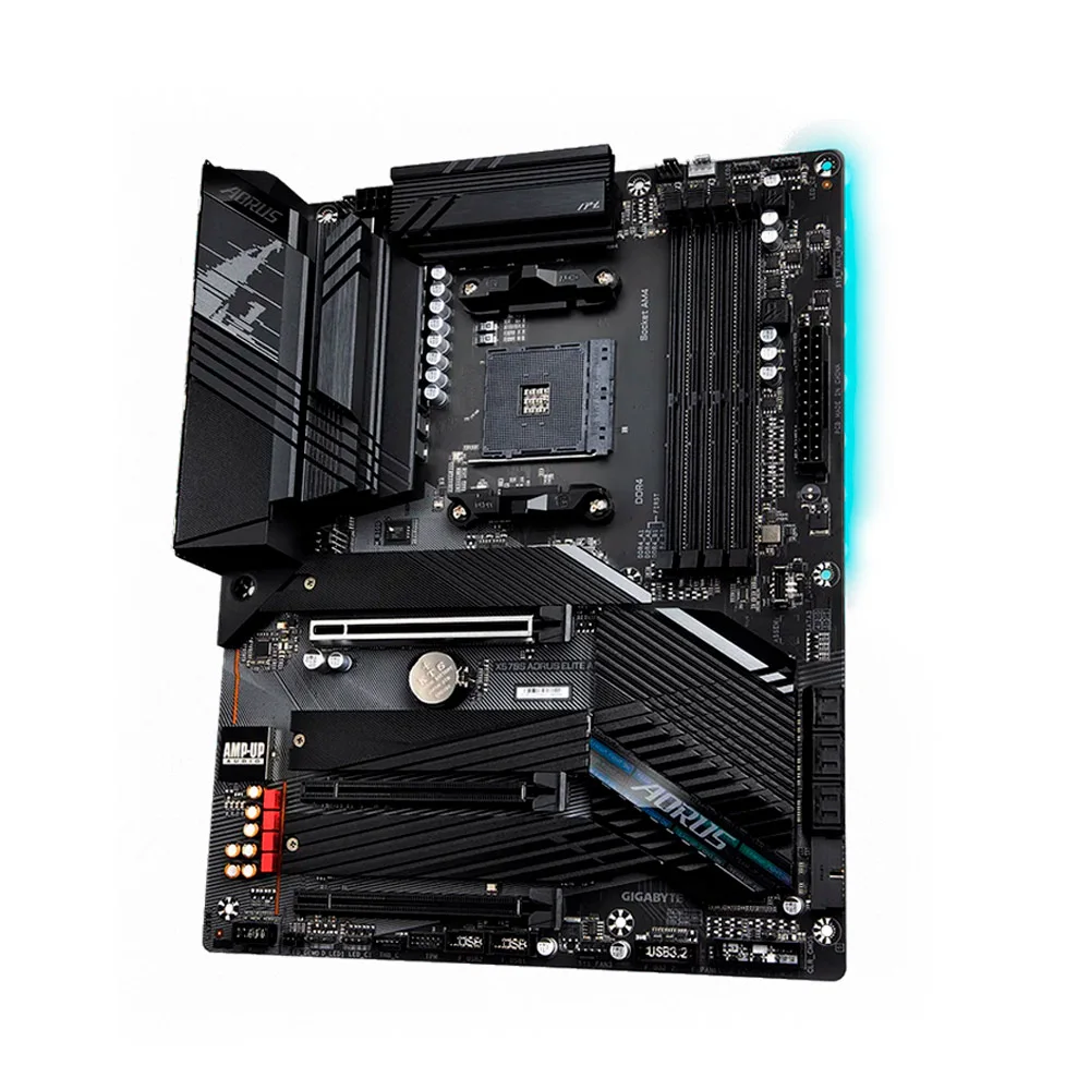 Gigabyte X570S AORUS ELITE AX view 2