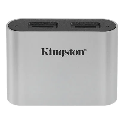 Kingston MicroSDHC/SDXC UHS-IICardReader USB3.2 MicroSDHC/SDXC UHS-IICardReader USB3.2 Gen1 Workflow Dual-Slot