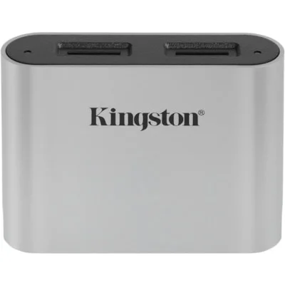 Kingston SDHC/SDXC UHS-II CARD READER USB3.2 Gen1 SDHC/SDXC UHS-II CARD READER USB3.2 Gen1 Workflow Dual-Slot
